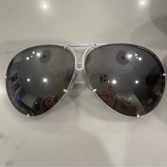 Porsche Design Black Sunglasses w Case - Picture 3 of 16